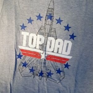 Top Dad men's grey tshirt